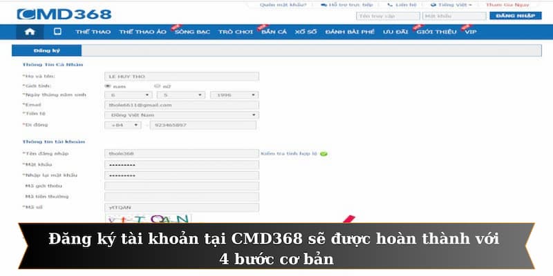 Bảo hiểm thua cược của CMD368 sẽ mang lại một phần vốn cho anh em cược thủ
